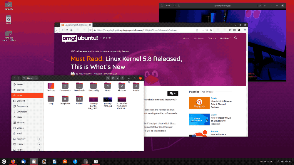 通过GNOME扩展在Ubuntu系统上启用魔术灯效果