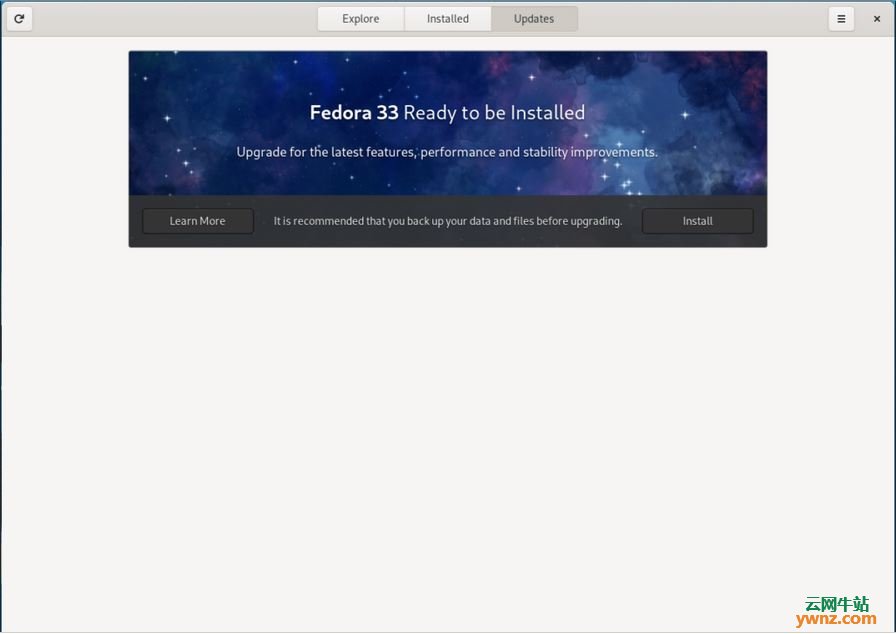 在Silverblue上更新至Fedora Silverblue 33的说明