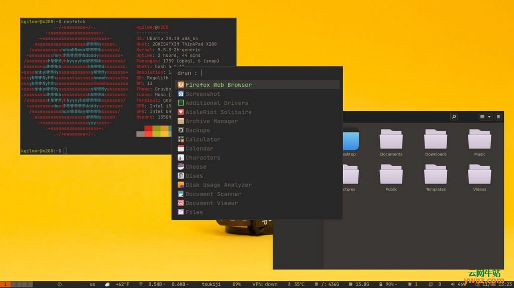 Regolith 1.5桌面可安装在Ubuntu 20.10上，附新功能介绍