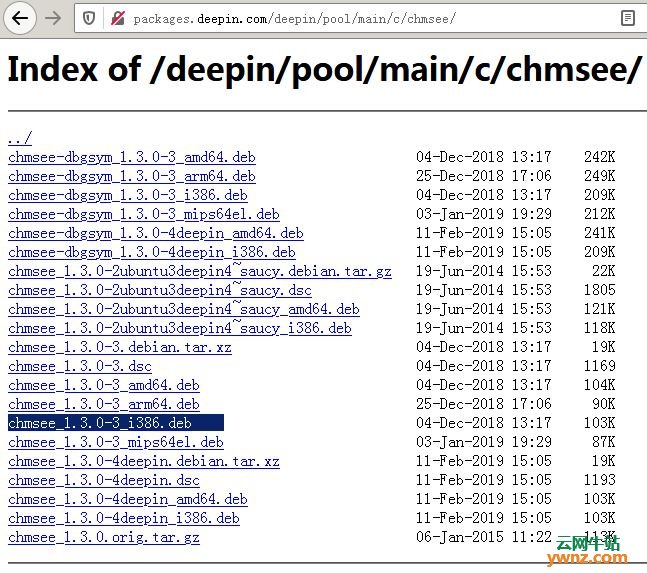 在deepin 20系统下安装和使用chmsee来打开.chm文件