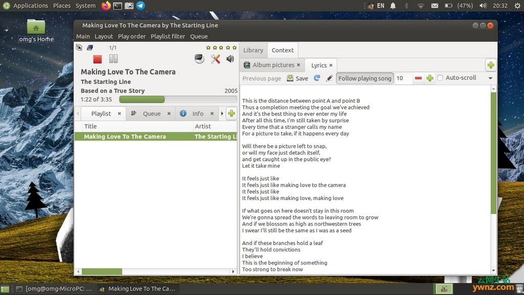 在Linux Mint、Ubuntu 20.04上安装Gmusicbrowser