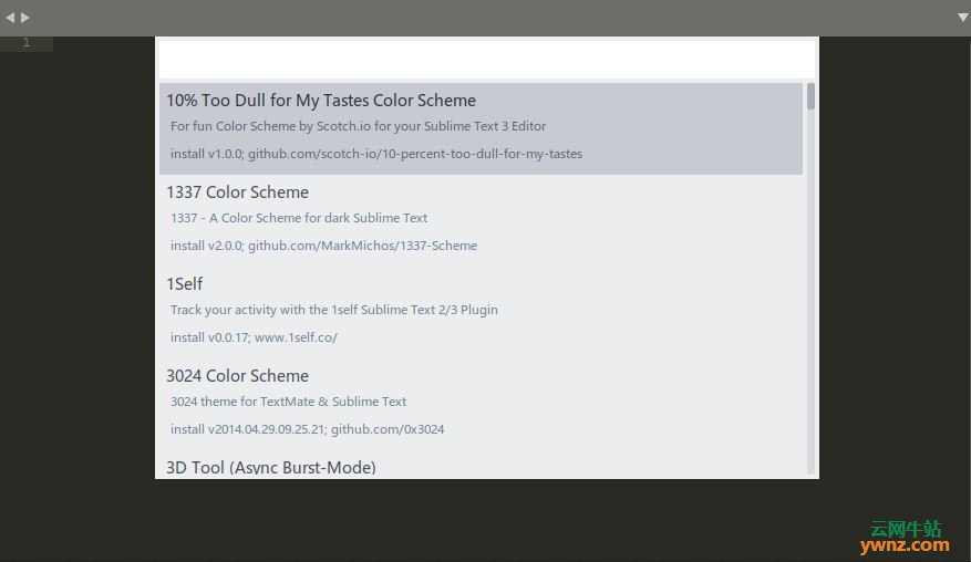 将Sublime Text 2/3编辑器的界面由英文更换成中文语言显示