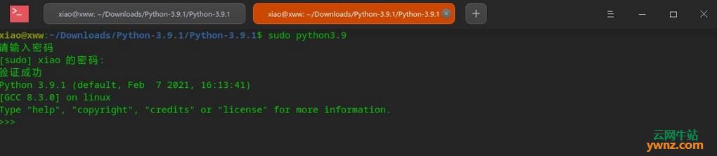 在Deepin 20.1系统中下载并编译安装Python 3.9.1的方法