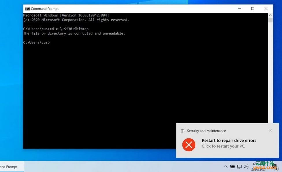 Windows NTFS拒绝服务漏洞CVE-2021-28312介绍，附破坏介绍