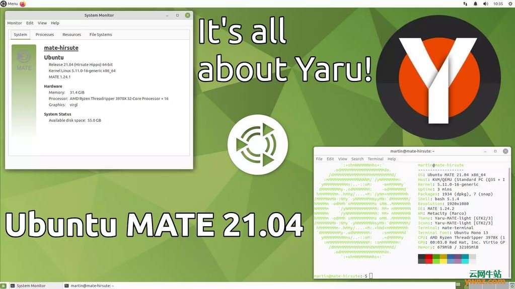 Ubuntu MATE 21.04发布下载，附更新介绍内容