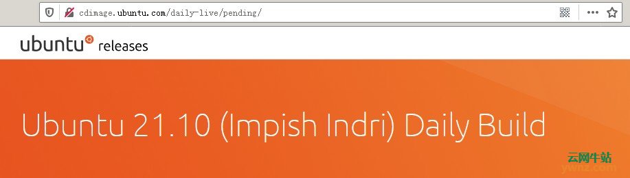 Ubuntu 21.10(Impish Indri)桌面开发版iso下载地址