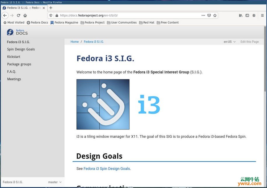 Fedora i3 Spin详细介绍，提供Fedora 34 i3 Spin下载地址