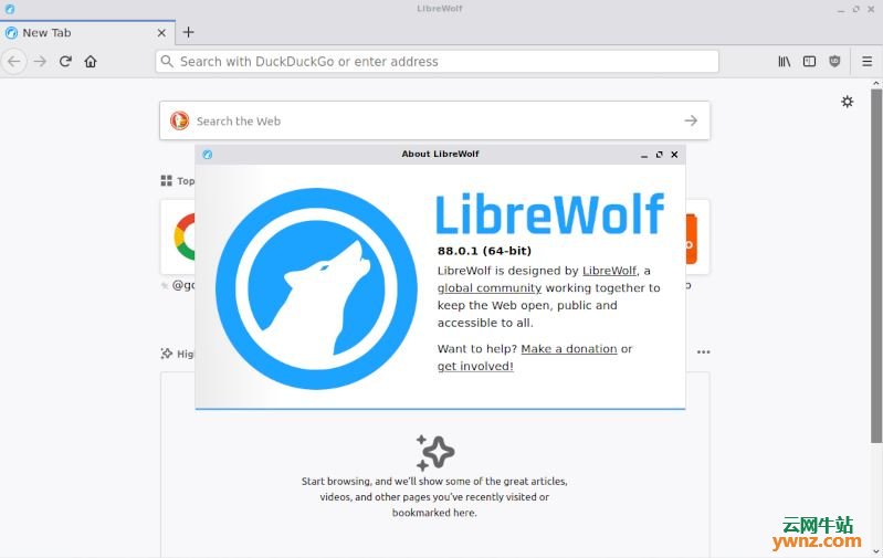 在SparkyLinux下安装FrostWire、LibreWolf、TagSpaces